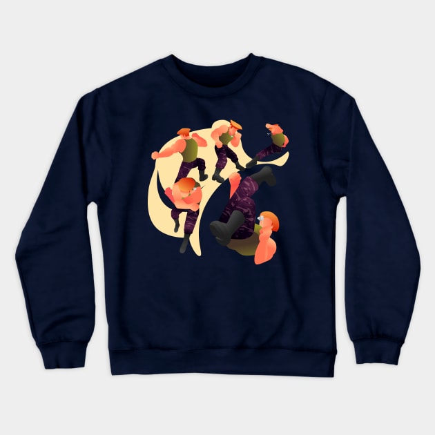 Guile Combo Crewneck Sweatshirt by LI1L